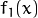 f_{1}(x)