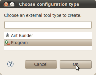 Choose builder type
