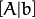[A|b]