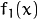 f_{1}(x)