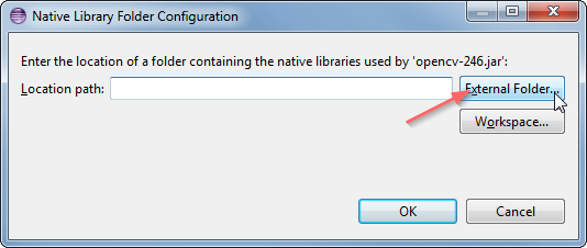 Selecting native library location 2
