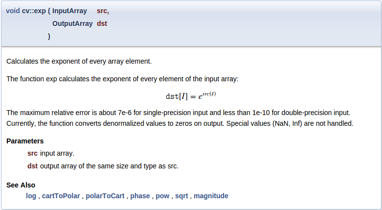 doxygen comment examples